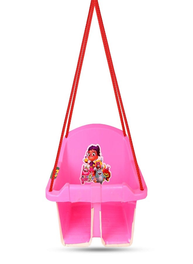 Maanit Swing for Kids - 3-in-1 Wave Adjustable Baby Swing Toy for Indoor and Outdoor - for Boys and Girls of Age (6 Months +) (Pink) - Image 4